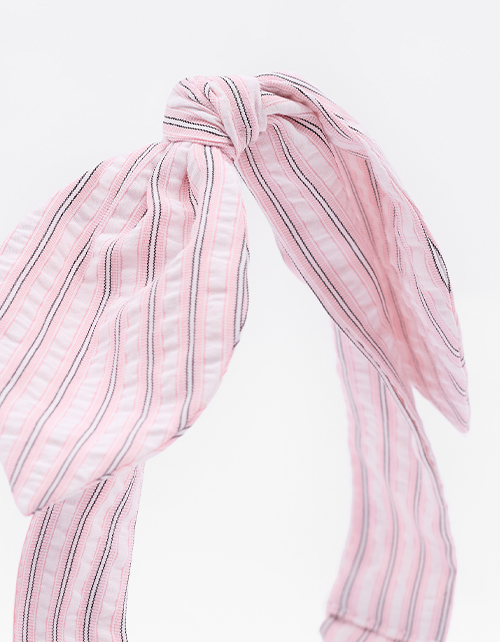 Повязка в полоску для девочки