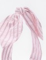 Повязка в полоску для девочки