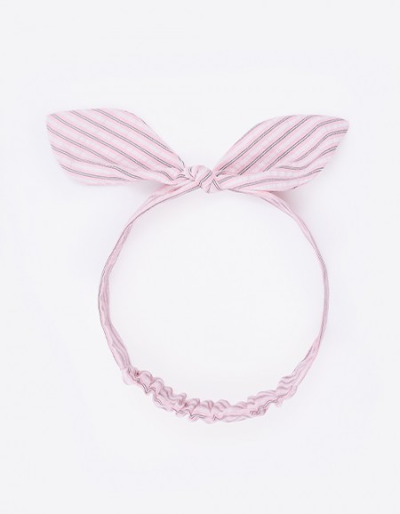 Повязка в полоску для девочки Повязка в полоску для девочки